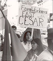 Farmer workers join Cesar Chavez's movement